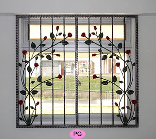 Wrought Iron Window Grilles